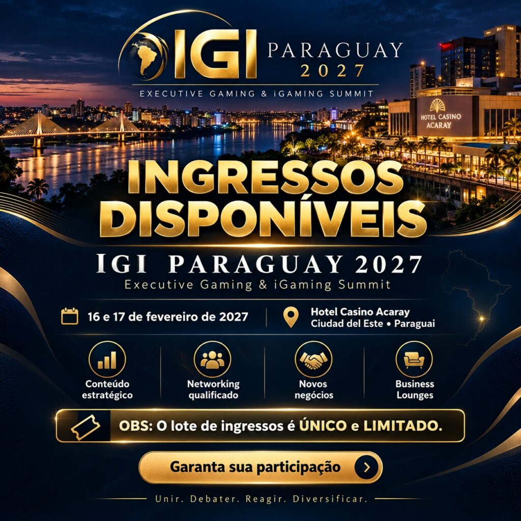Ingressos disponíveis para o IGI Paraguay 2027